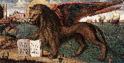 CARPACCIO, Vittore The Lion of St Mark (detail) dsf Germany oil painting reproduction